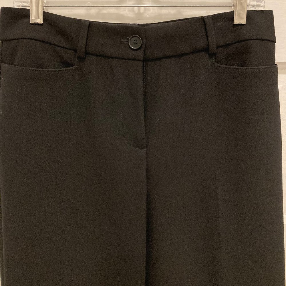 LOFT Black Wide-Leg Trousers - Picture 3 of 8